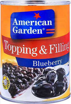 Picture of AMERICAN GARDEN TOPPING&FILLING BLUEBERRY 595G